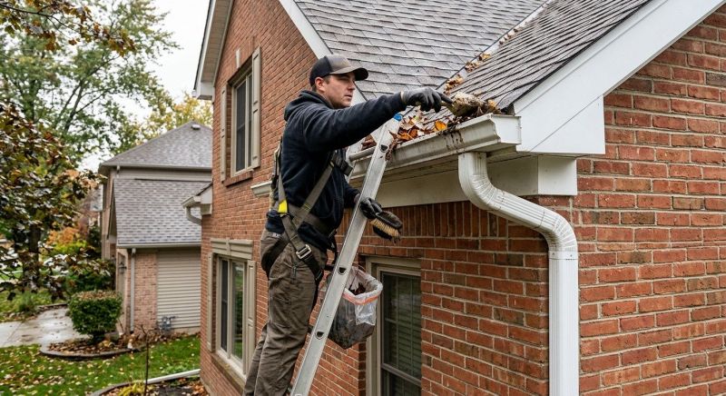 Downspout Blockage Removal in Baltimore, MD